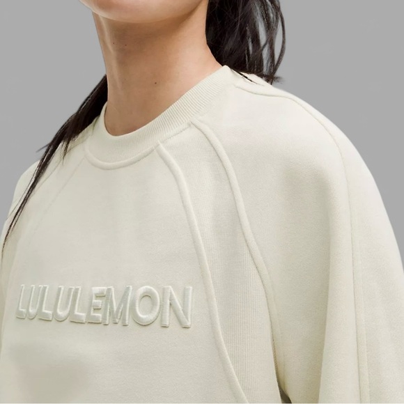 Lululemon-scuba oversized pullover-Bone-M/L-NWT - Picture 5 of 9